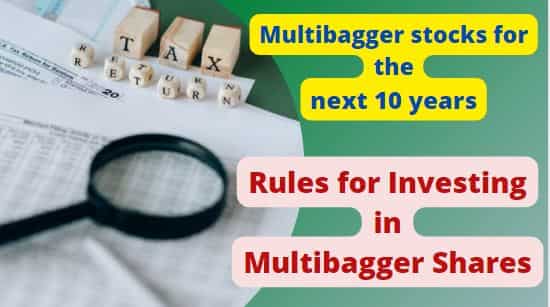 Multibagger stocks for the next 10 years