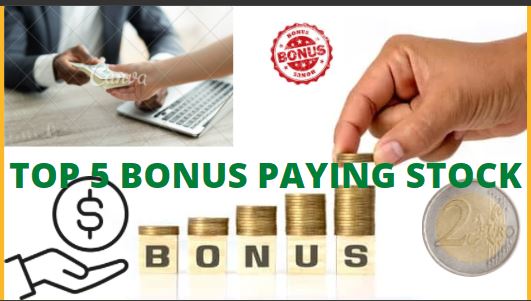 Top 5 Bonus Paying Stocks In India