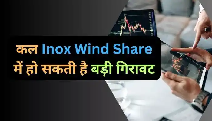 कल Inox Wind Share में हो सकती है बड़ी गिरावट