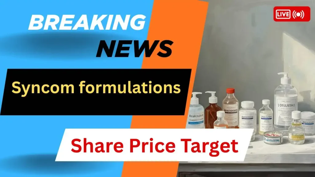 Syncom formulations Share Price Target
