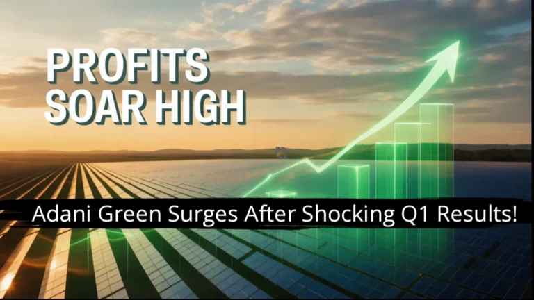 adani green share price q1 results 2025 stock analysis breakout news