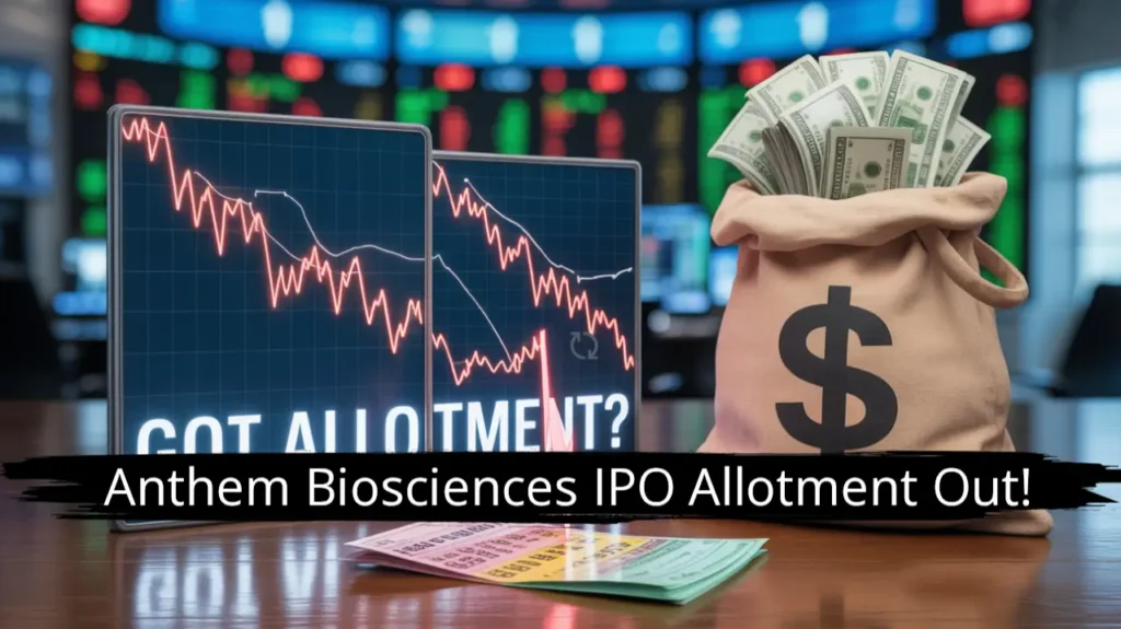 anthem biosciences ipo allotment status check gmp listing date 2025