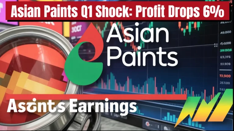 asian paints q1 fy26 results net profit falls share price reacts
