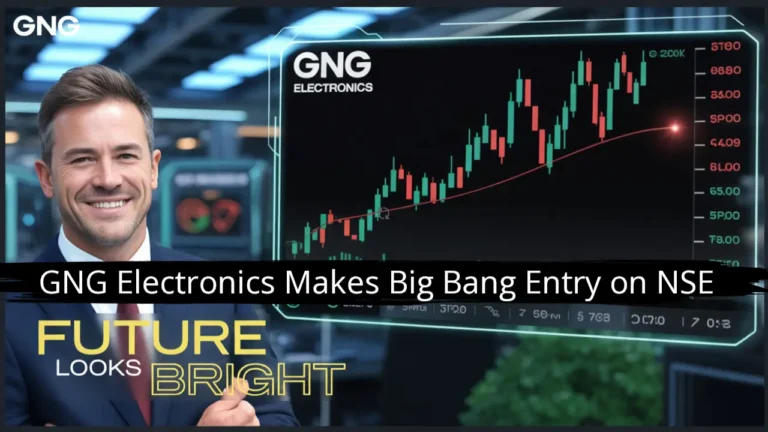 gng electronics share price listing news 2025