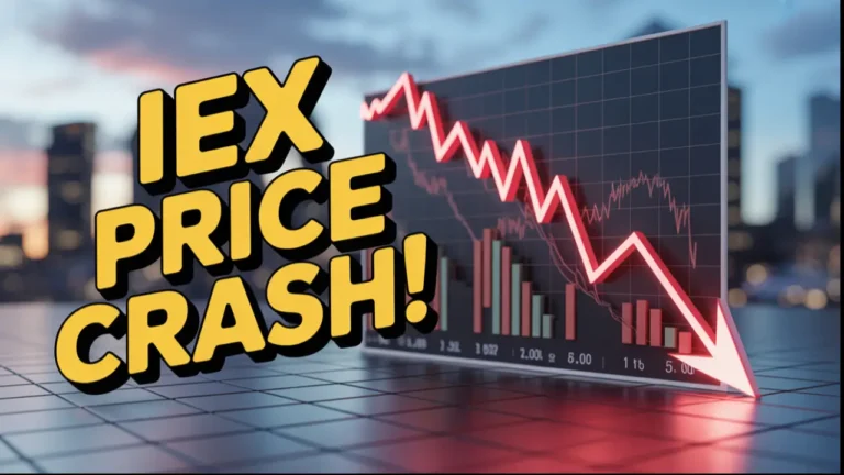 iex share price crash market coupling impact analysis july 2025