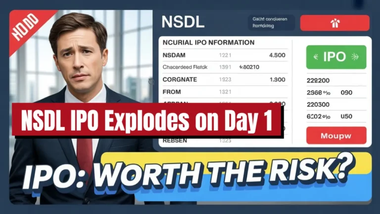nsdl ipo review allotment status gmp listing date