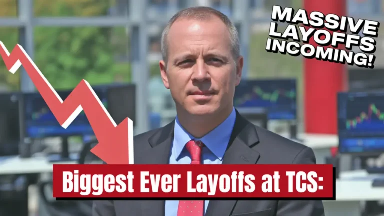 tcs layoffs 2025 reason impact share price reaction
