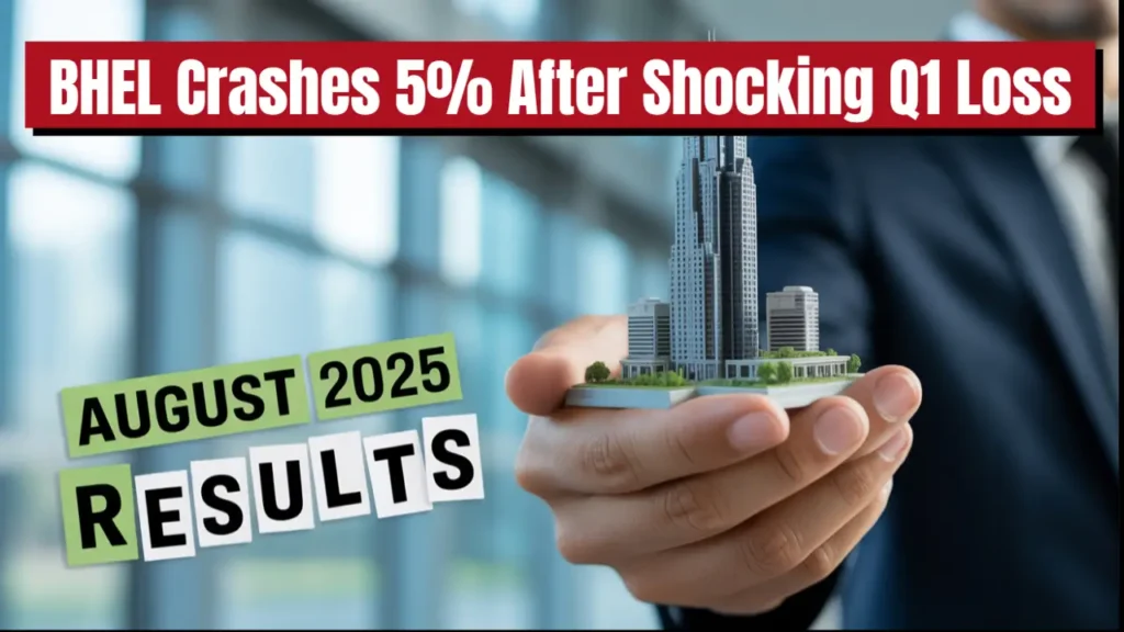 BHEL Crashes 5% After Shocking Q1 Loss
