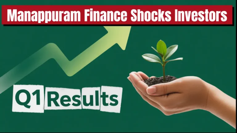 manappuram finance q1 fy26 results profit drop leadership change dividend
