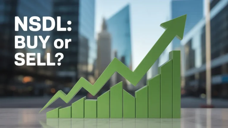 nsdl ipo listing share price review should you buy
