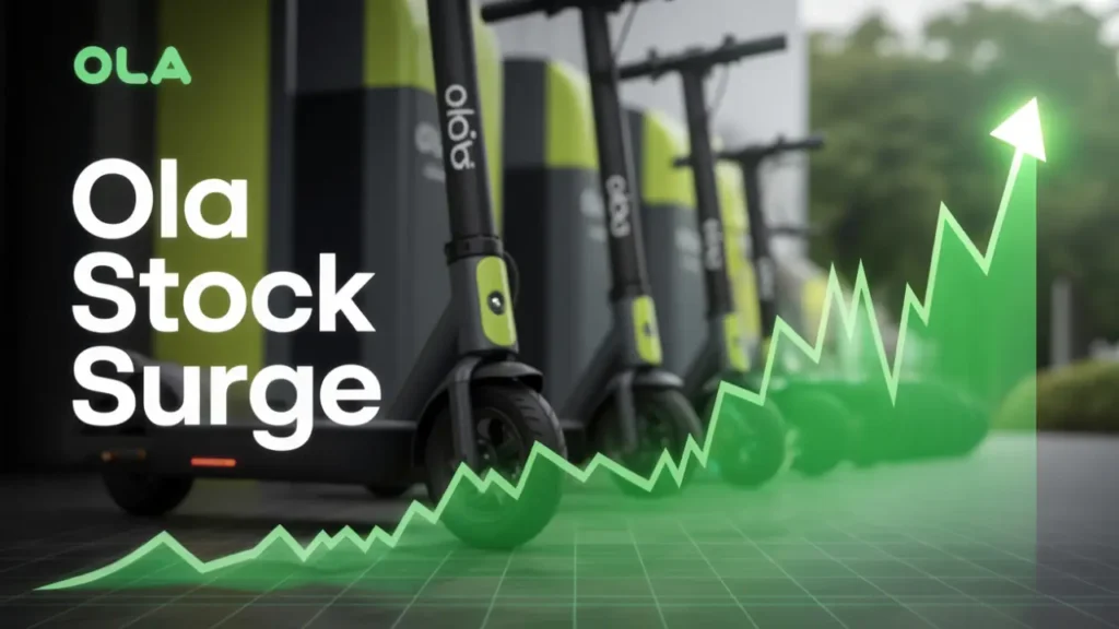 ola electric share news price rally analysis