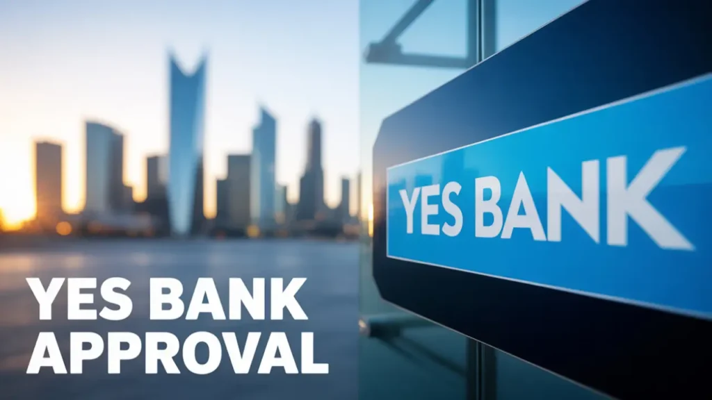 yes bank share price rbi approval smbc stake 2025
