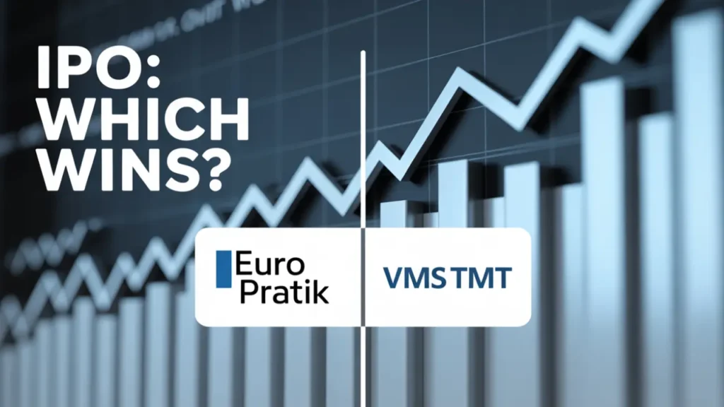 euro pratik sales ipo vs vms tmt ipo gmp allotment listing details september 2025