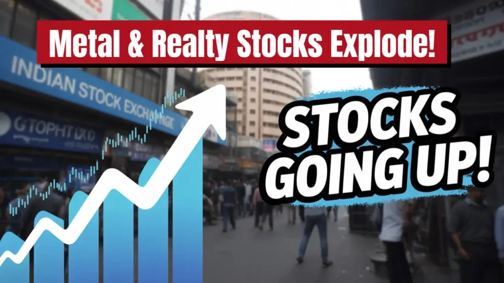 metal real estate stocks rally india market trends