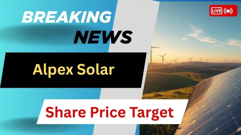Alpex Solar Share Price Target