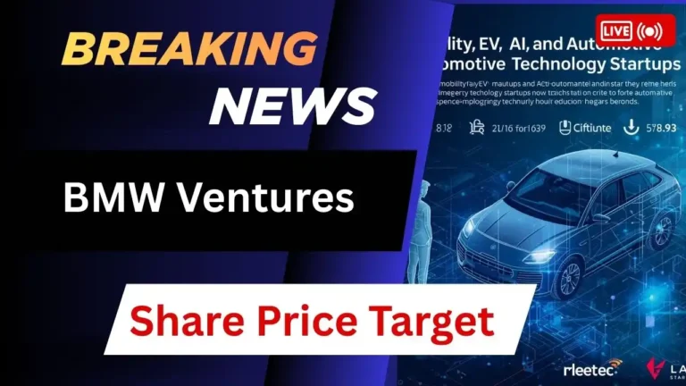 BMW Ventures Share Price Target